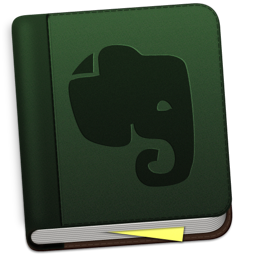 Evernote Green 2 Icon 256x256 png